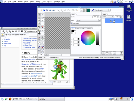 KDE 3.5 configuration, KDE 3.5 configuration-Creative Commons Attribution ShareAlike 3.0.